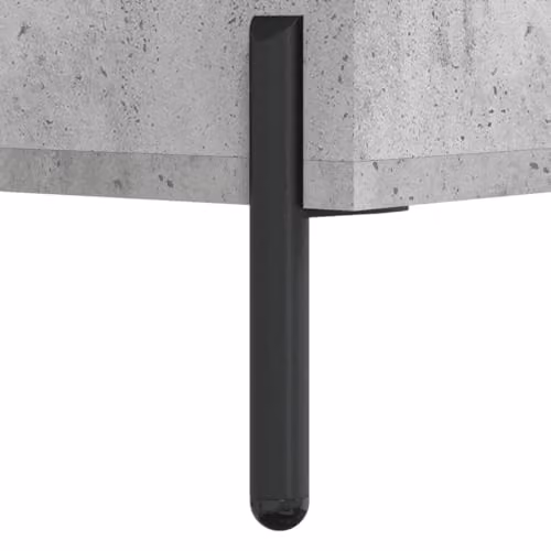 vidaXL Modern Highboard in Grey with Hinged Doors, W/D/H: 69.5 x 31 x 115 cm – 3