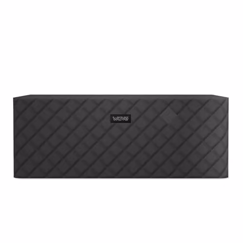 WAVE Summer Waves Square Thermal Hot Tub Cover in Black for 4 Person Spas – 1
