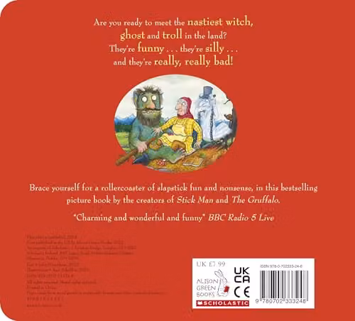 The Baddies Scholastic Multicolour Chunky Board Book – 2