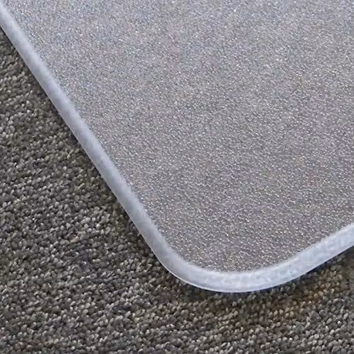 Floortex Megamat Extra Thick Transparent Chair Mat for Hard Floors and Carpets, W: 119 cm, D: 89 cm – 5