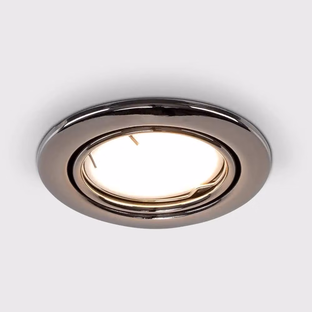 ValueLights Black Metal Tiltable Fire Rated LED Ceiling Downlight Fitting, 6 Pack – 2