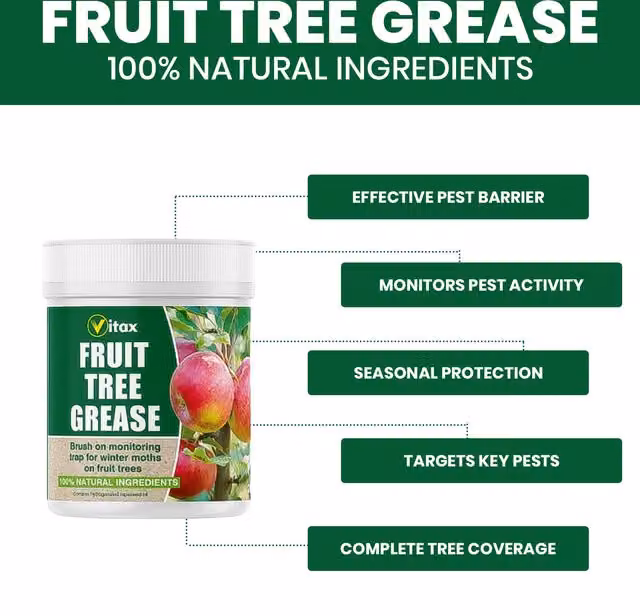 Vitax Fruit Tree Grease for Mechanical Pest Control with Rapeseed Oil