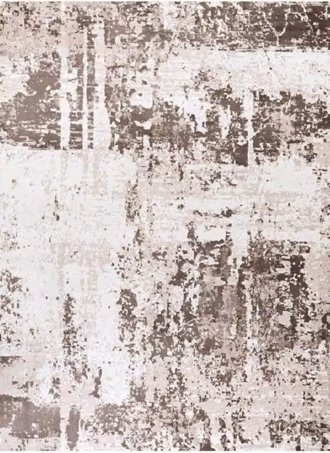 THE RUGS Elaris Stain Resistant Abstract Area Rug in Beige and Ivory, W: 160 cm, D: 230 cm – 1
