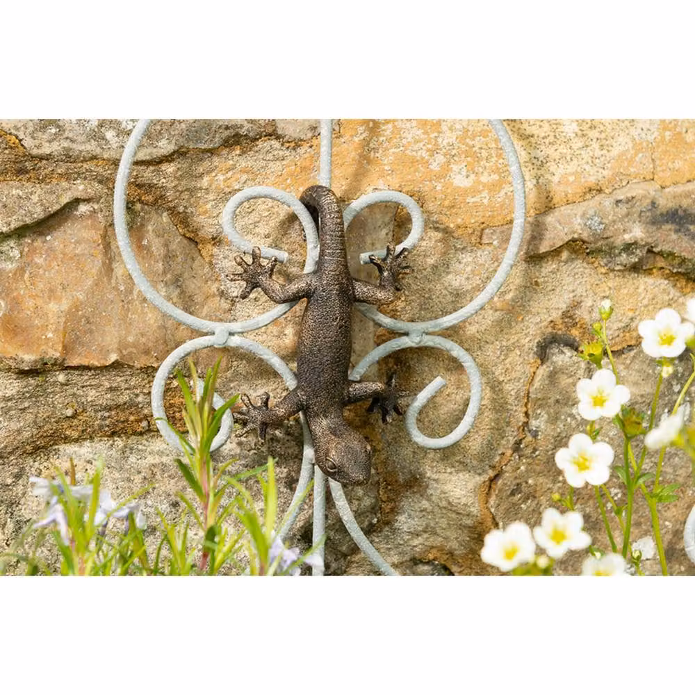 Jardinopia Antique Bronze Gecko Pot Buddy Hanging Plant Pot Hanger – 2