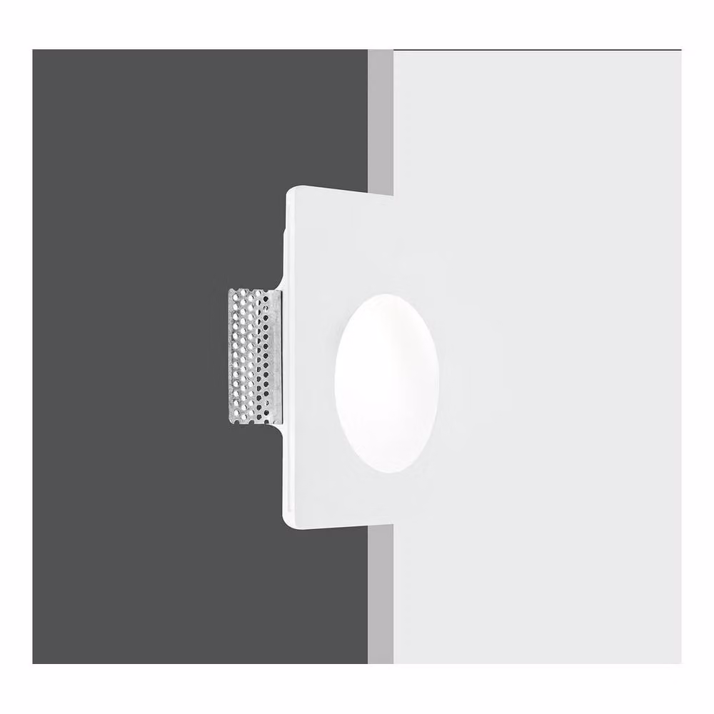 Netlighting ARIEL Recessed Wall Light White W/D/H: 12 x 18 x 5.5 cm – 2