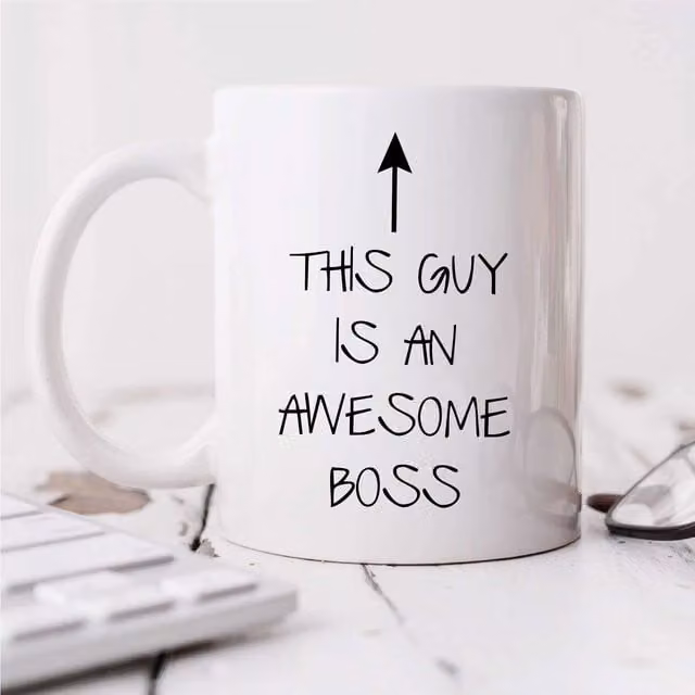 60 Second Makeover This Guy Is An Awesome Boss Mug in White – 1