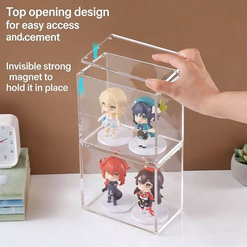 NESTLUNE Pokemon TCG Booster Box Premium Acrylic Display Case in Transparent – 2