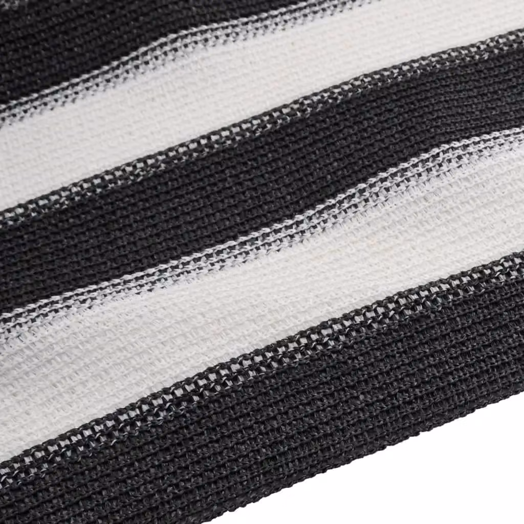 Berkfield Home Semi-Transparent Privacy Netting, Anthracite, White and Black, HDPE, 1.5 x 25 m – 5