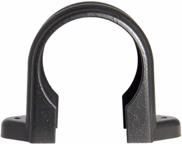FloPlast Cast Iron Effect Plastic Soil Pipe Clip in Grey