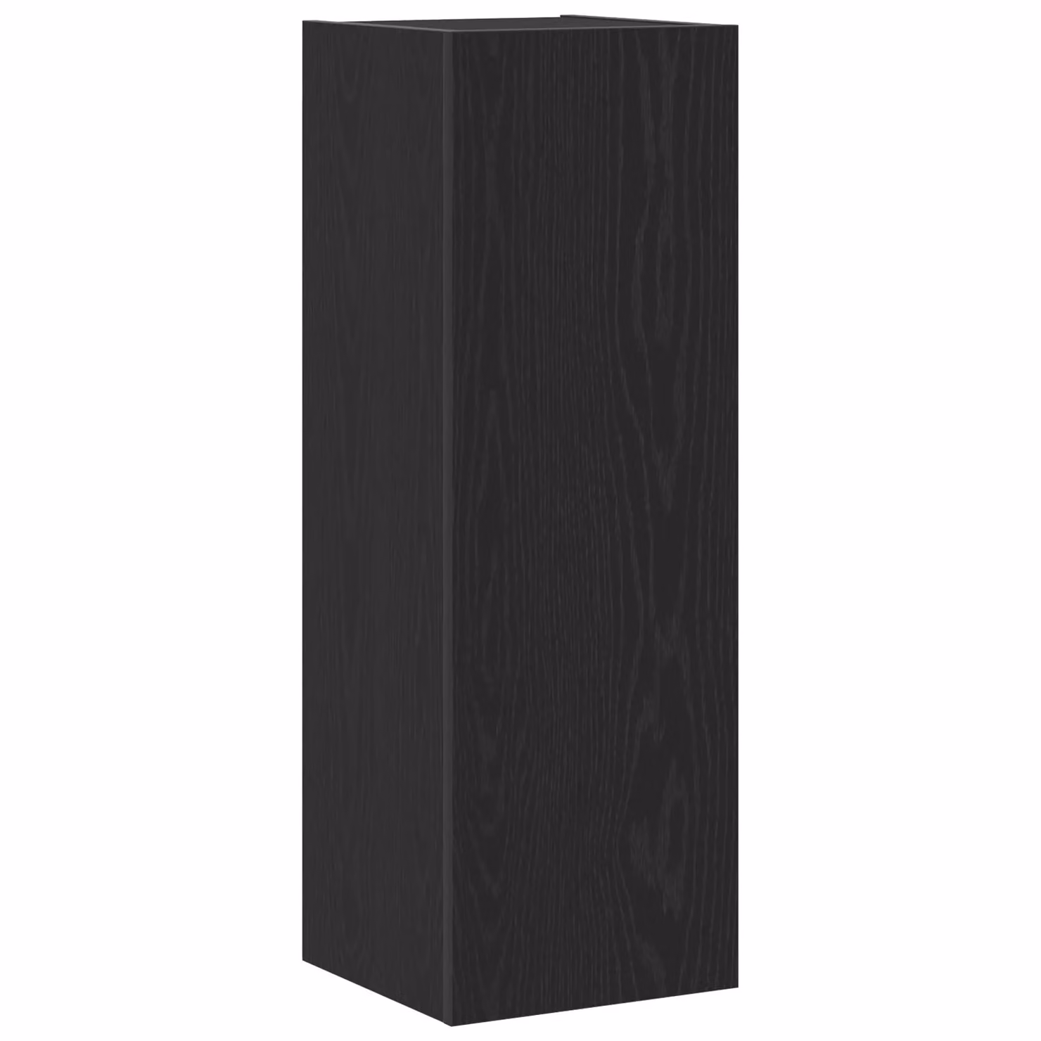 Berkfield Home Wall-Mounted TV Cabinet in Black Oak, W/D/H: 30.5 x 30 x 90 cm – 2