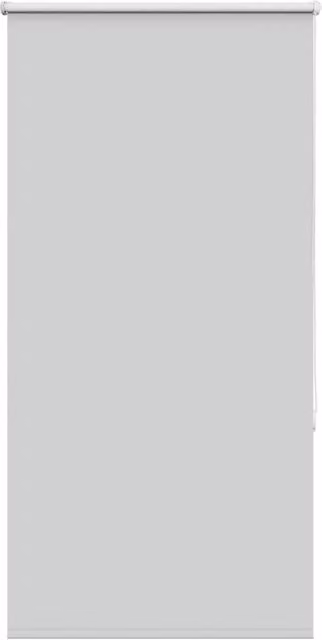 Berkfield Home Blackout Roller Blind in Light Grey, Thermal Insulating Polyester, W: 70 cm, H: 130 cm