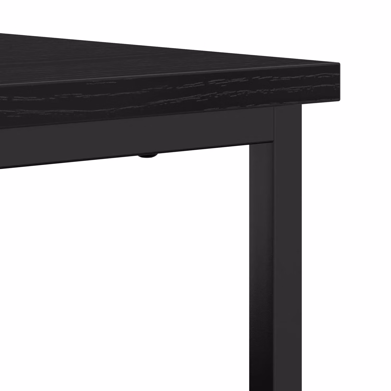 Berkfield Home Modern Black Oak Sideboard in Engineered Wood and Metal, W/D/H: 69 x 35 x 80 cm – 5