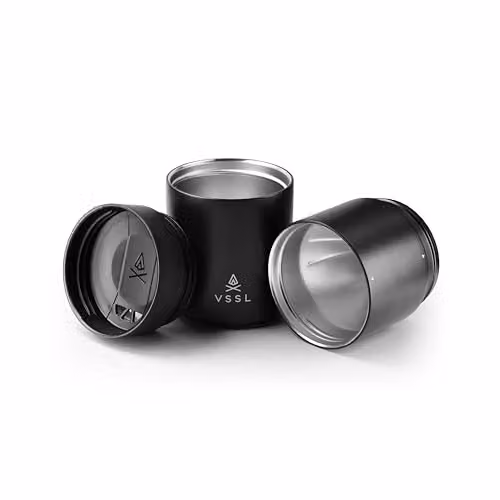 VSSL Nest Pour Over Set in Black Stainless Steel – 8