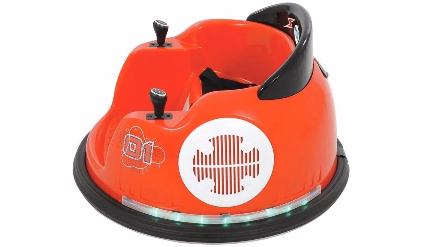 MoVe 6V Bumper Car Electric Ride-on Toy Vehicle for Children in Red and Black