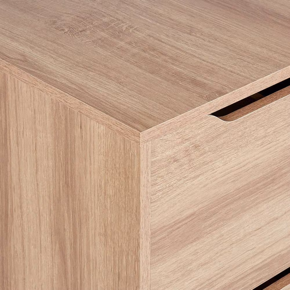 Wyld and Coco Washbasin Cabinet in Brown with Drawers, W: 60 cm, H: 80 cm – 3