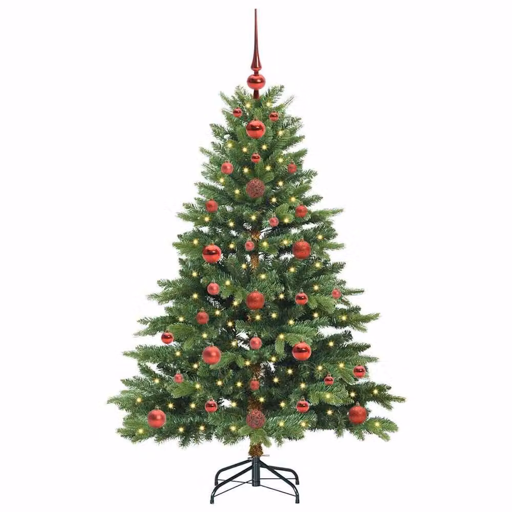 Berkfield Home Artificial Green Christmas Tree with 150 LEDs, Height: 120 cm – 3