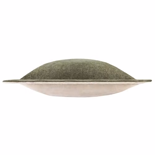 Riva Home Yard Dune Green Velvet Chenille Square Cushion, W/D/H: 50 x 50 x 50 cm – 2