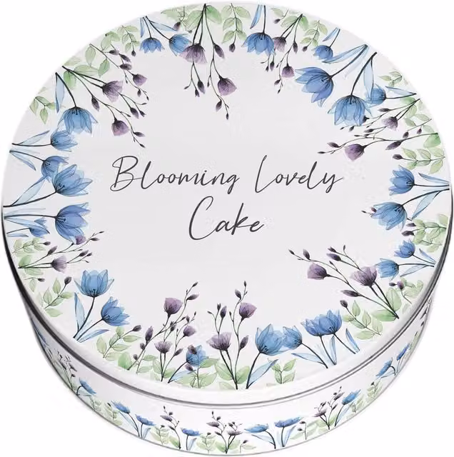 Purely Home Blooming Lovely Small Round Cake Tin - Multicoloured