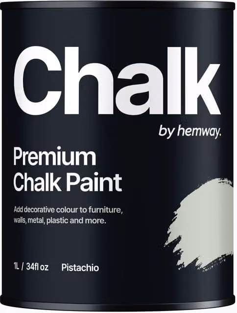 Hemway Chalk Paint Flat Matt in Pistachio Green, 1 l