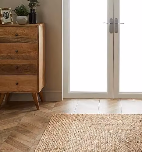 NATURELLE Stockport Natural Handbraided Jute Rug, Beige, W: 80 cm, D: 150 cm – 2