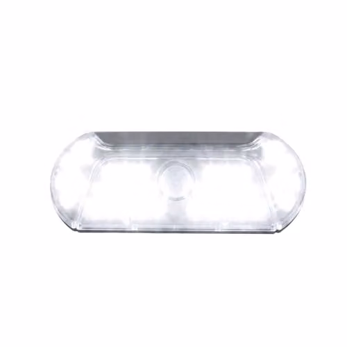 Gardenwize Solar Powered LED Motion Sensor Wall Light in White and Transparent – 1