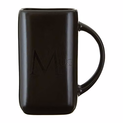 Orsina Black Ceramic Mug, Dishwasher Safe – 1