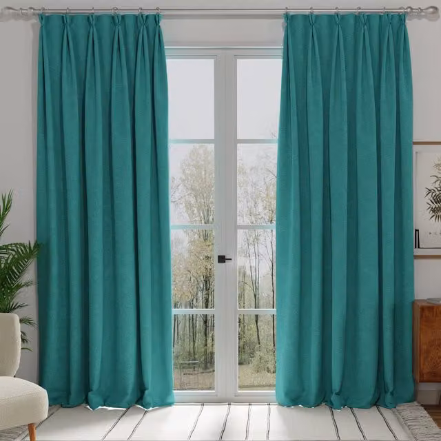 Terrys Made to Measure Curtains in Blue and Turquoise