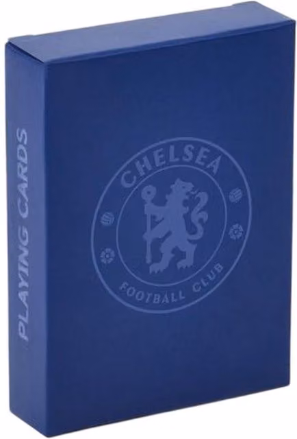 Chelsea FC Crest Classic Playing Card Deck in Royal Blue