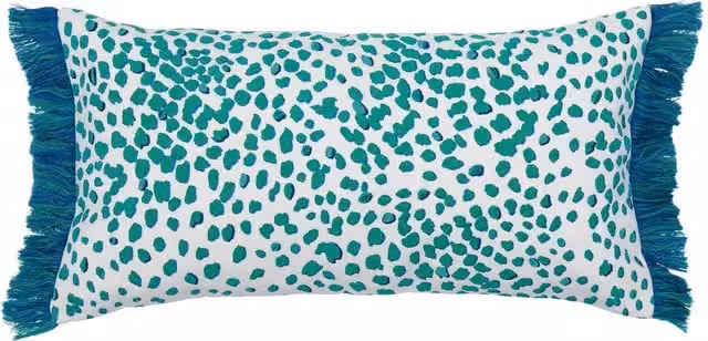 Joules Multicolour Floral Cotton Rectangular Cushion W: 60 cm – 1