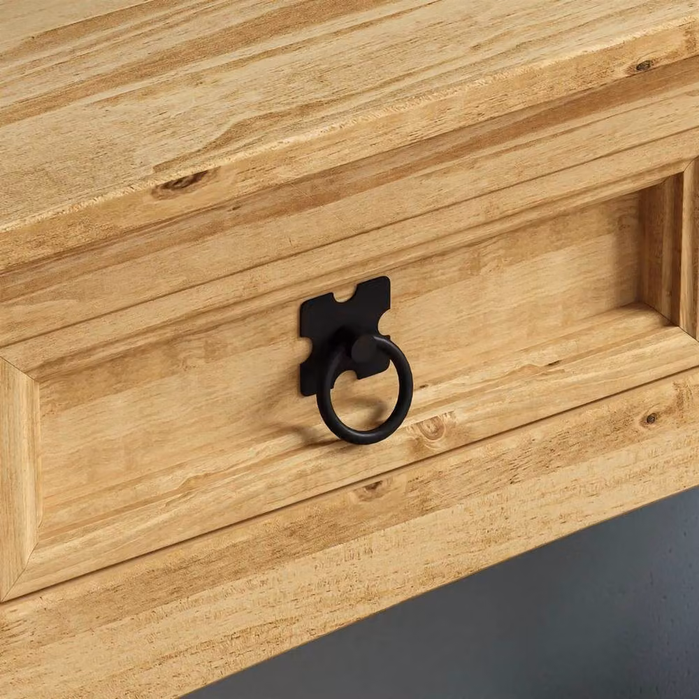 SPETLEK Mexican Solid Waxed Pine Drawer Storage Furniture Unit in Brown W/D/H: 100 x 80 x 70 cm – 3