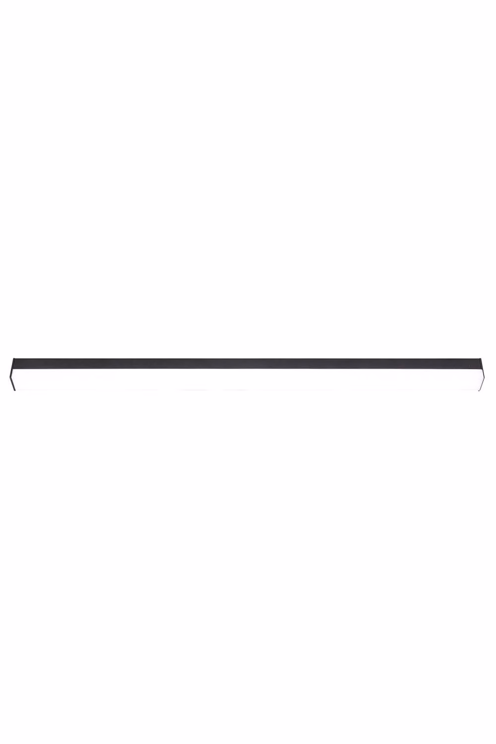 Living and Home Rectangular Strip LED Exterior Wall Sconce in Black Metal – 2