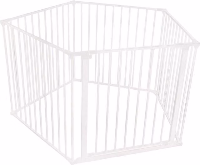Hygrad White Plastic Baby Play Pen