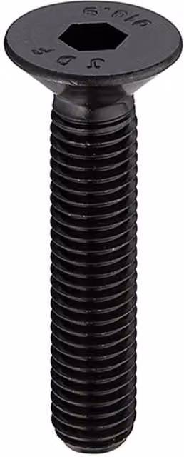 Unifix Grade 10.9 Hex Socket Countersunk Head Screws, Black, Box of 50 – 1
