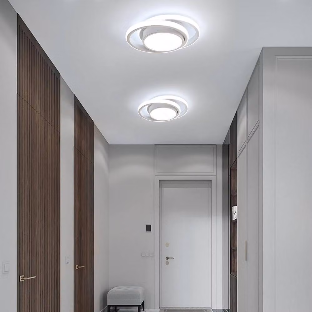 COMELY Modern Round LED Ceiling Light, 36W, Cool White 6500K, White – 2