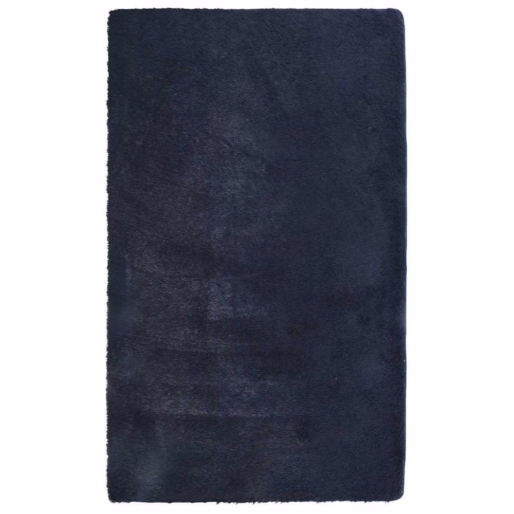 Berkfield Home NAVARRA Shaggy High Pile Rug, Blue, W: 60 cm, D: 100 cm – 2