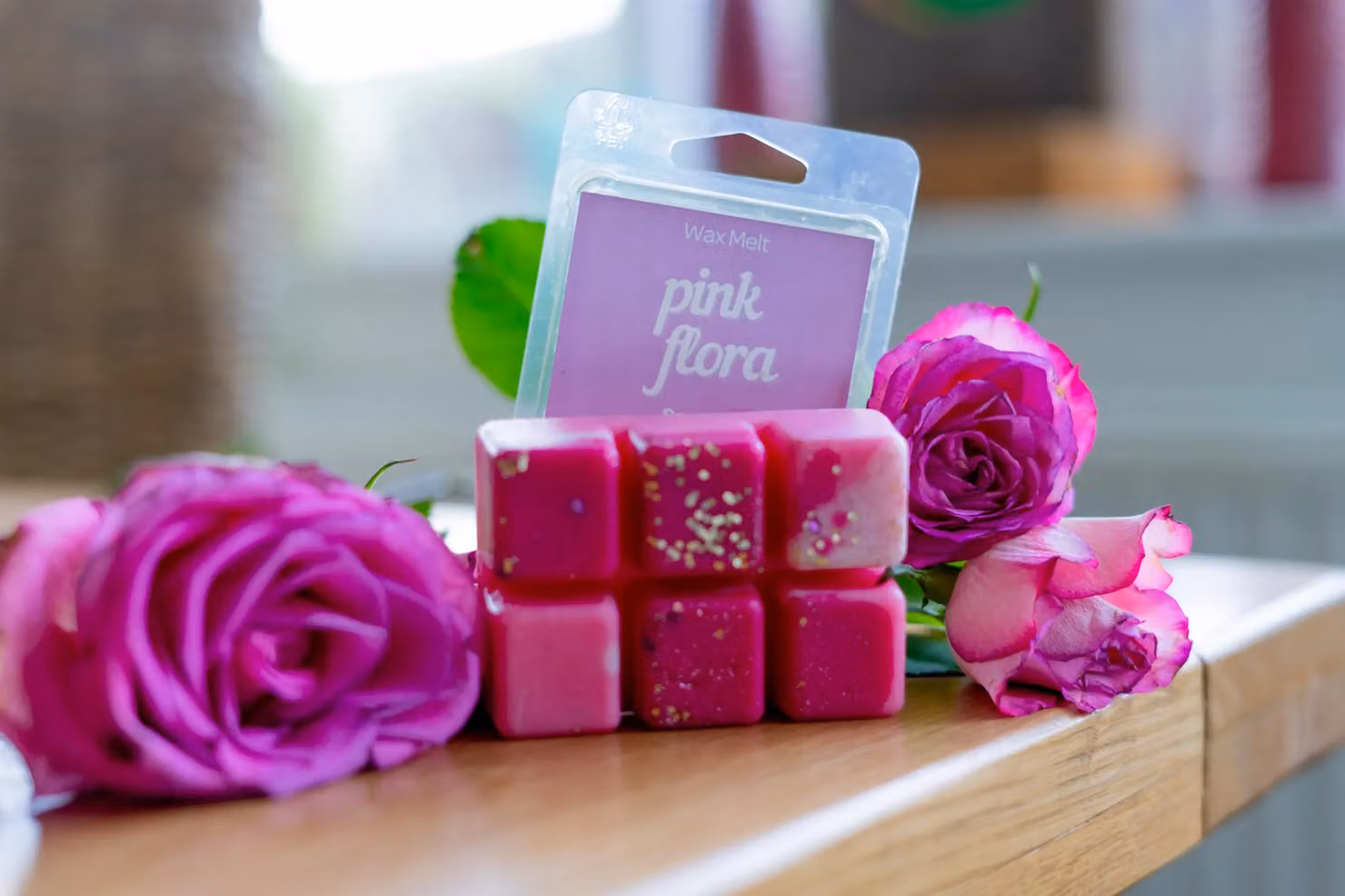 Scentish Pink Flora Wax Melt in Pink and Multicolour – 2