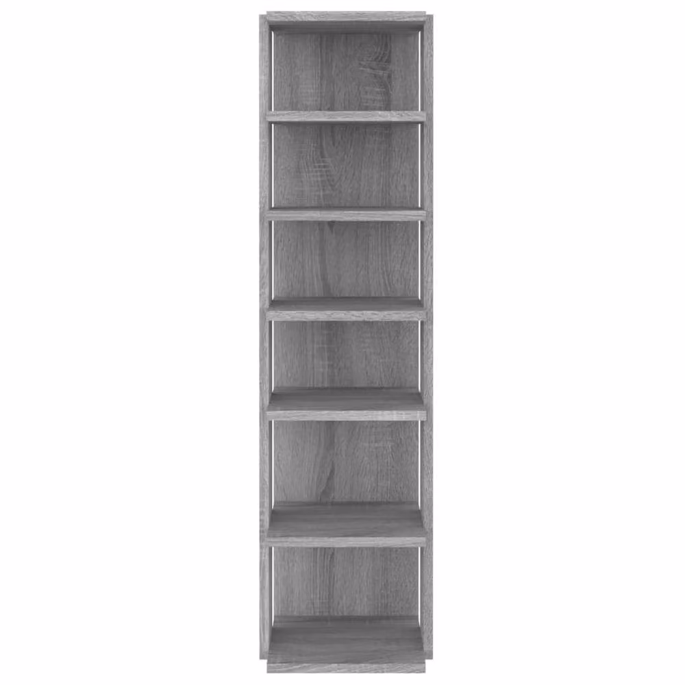 Berkfield Home Set of 2 Grey Sonoma Shoe Racks, W/D/H: 27.5 x 27.0 x 102.0 cm – 4