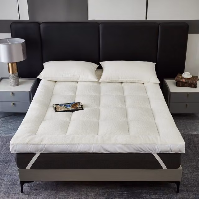 Ezysleep All Seasons Mattress Topper, White, W: 90 cm, H: 10 cm