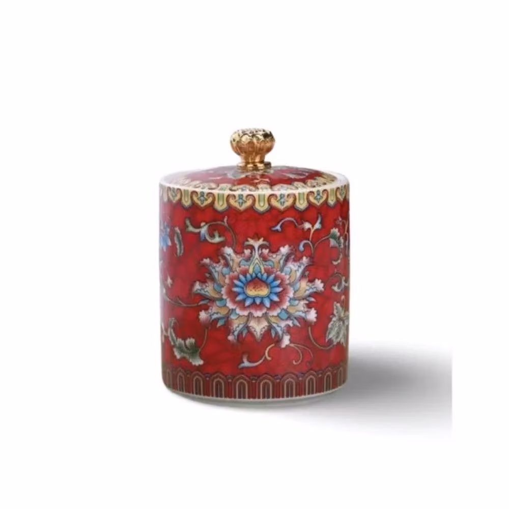 Candle Up Tranquil Red Small Multicolour Candle – 2