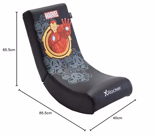 X Rocker Marvel Gold Floor Rocker Gaming Chair for Children – 2