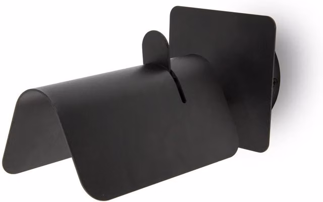 Faro Smile Adjustable Minimalist Metal Indoor Wall Light, Black, E27