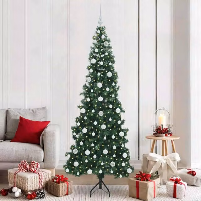 Berkfield Home Green Artificial Christmas Tree, Height: 210 cm