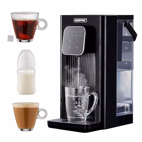 Geepas Instant Hot Water Dispenser with Strix Filter, 2.5L Capacity, Black – 4