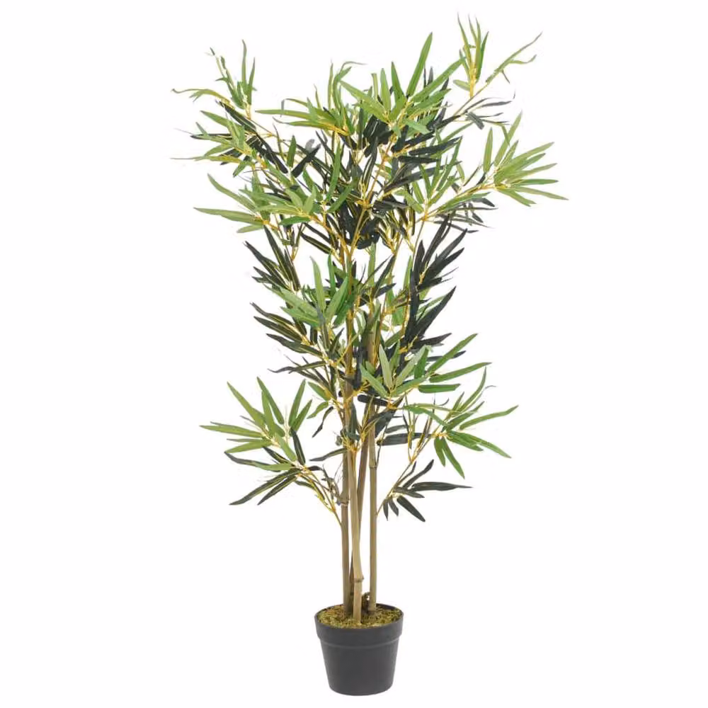 Berkfield Home Realistic Artificial Bamboo Tree, Green, Height: 120 cm – 2