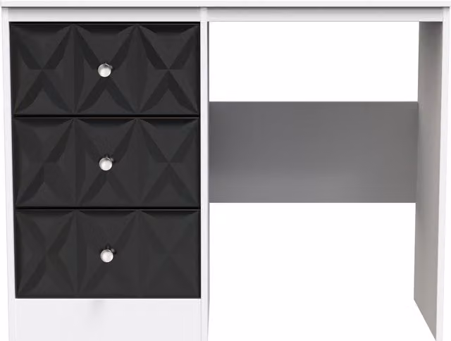 2 U Memphis 3 Drawer Vanity in Black