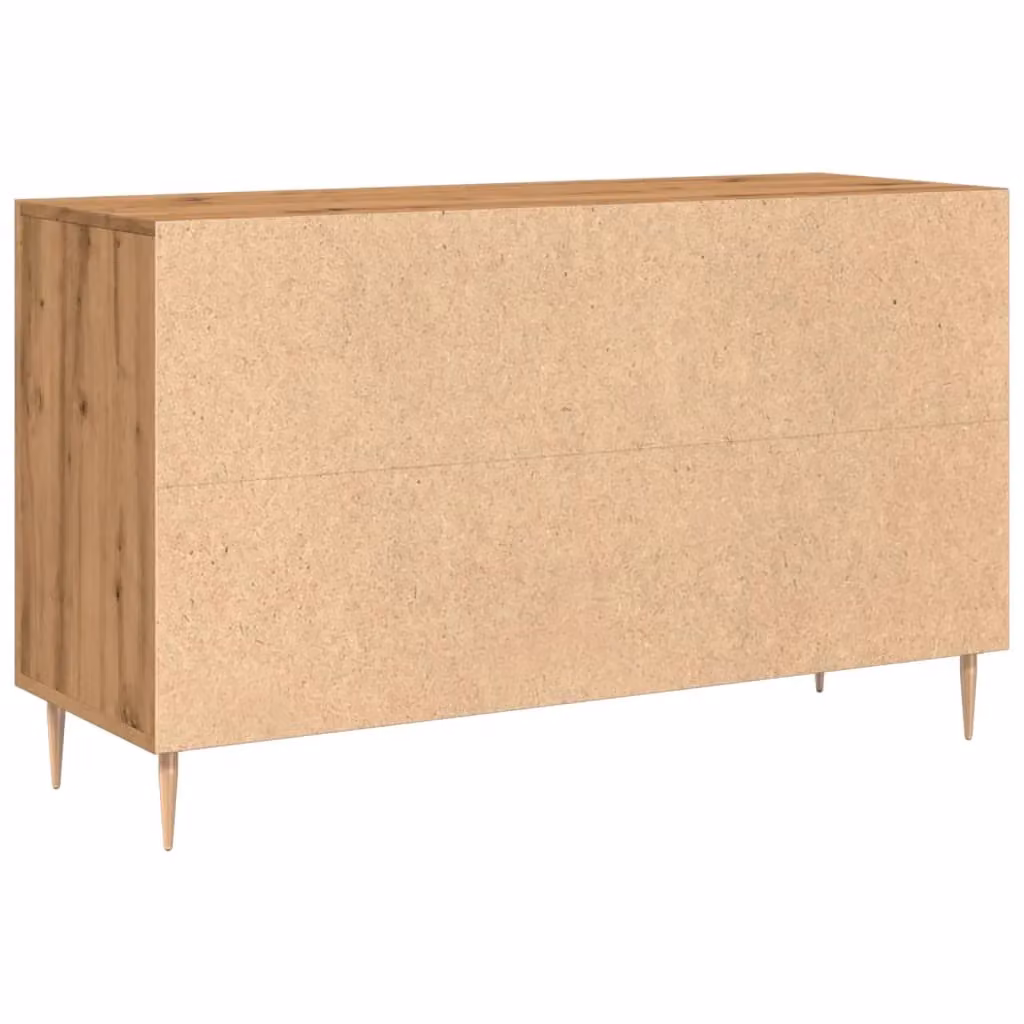 Berkfield Home Artisan Oak Sideboard in Brown, W/D/H: 100 x 36 x 60 cm – 4