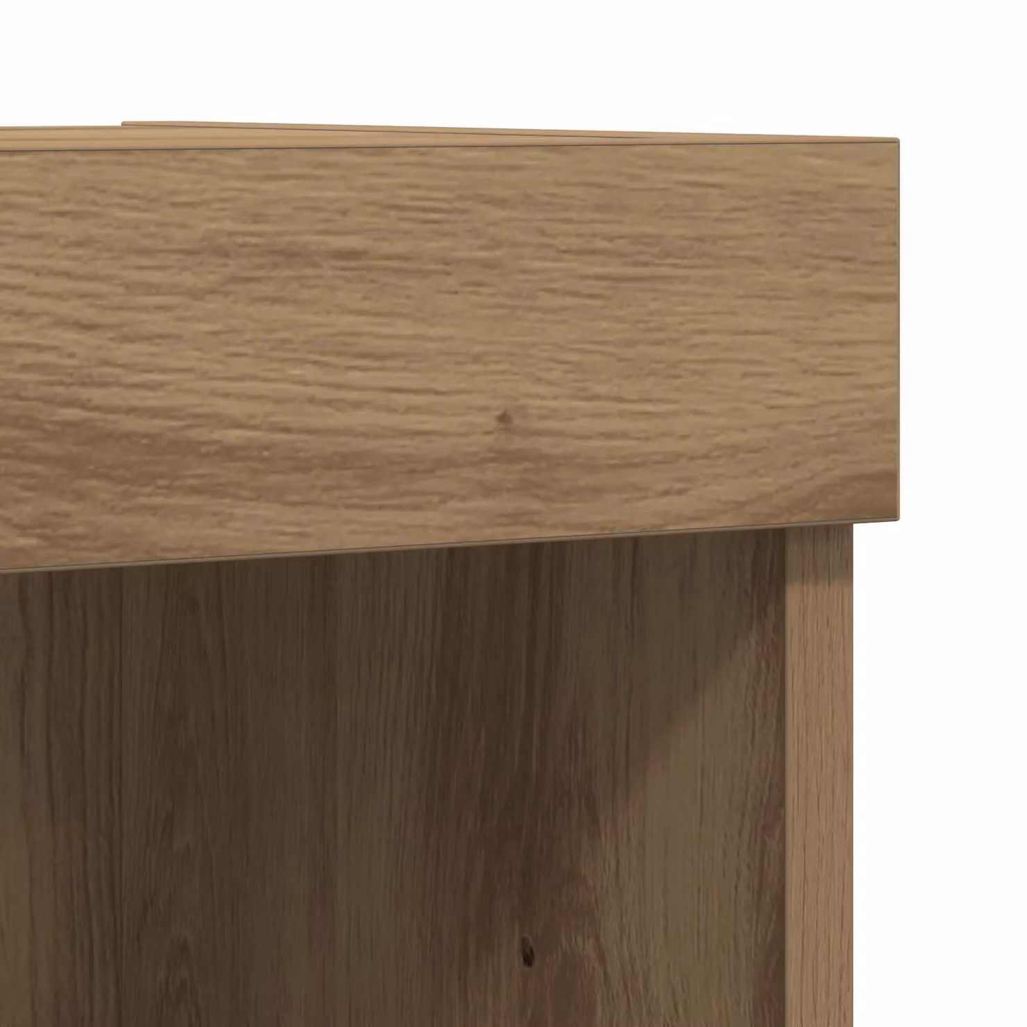 Berkfield Home Artisan Oak TV Wall Cabinet with Integrated LED Lights, Brown, W/D/H: 60 x 40 x 40 cm – 5