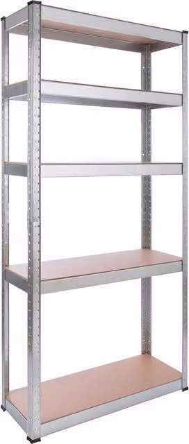 Arebos Heavy Duty 5 Layer Shelf in Grey