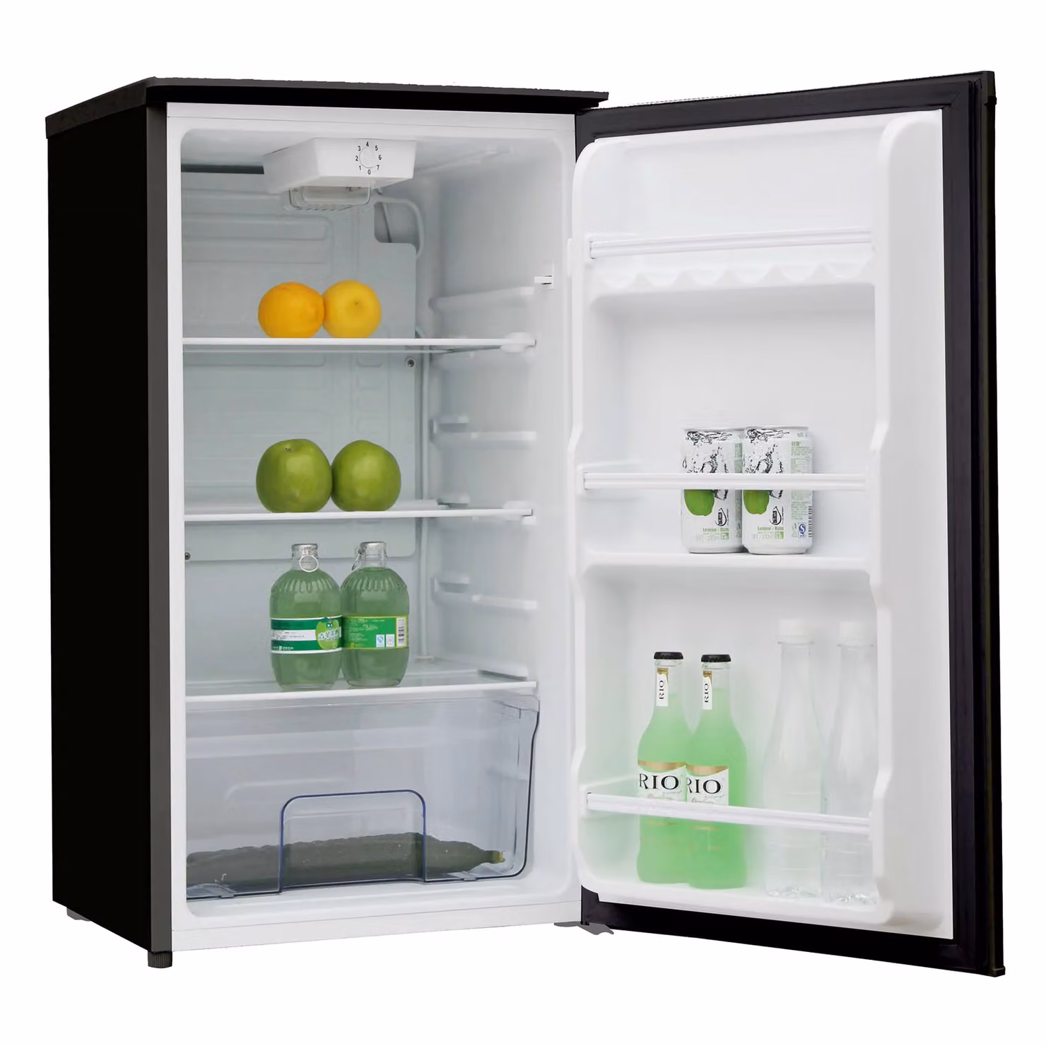 Igenix Under Counter Larder Fridge, Black, 92 Litres – 2