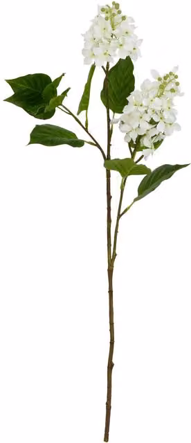 Love Lace White Lilac Artificial Flower Stem